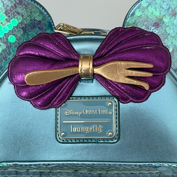 ?‍♀️? Loungefly The Little Mermaid Disney Cruise Line mini backpack main image 14
